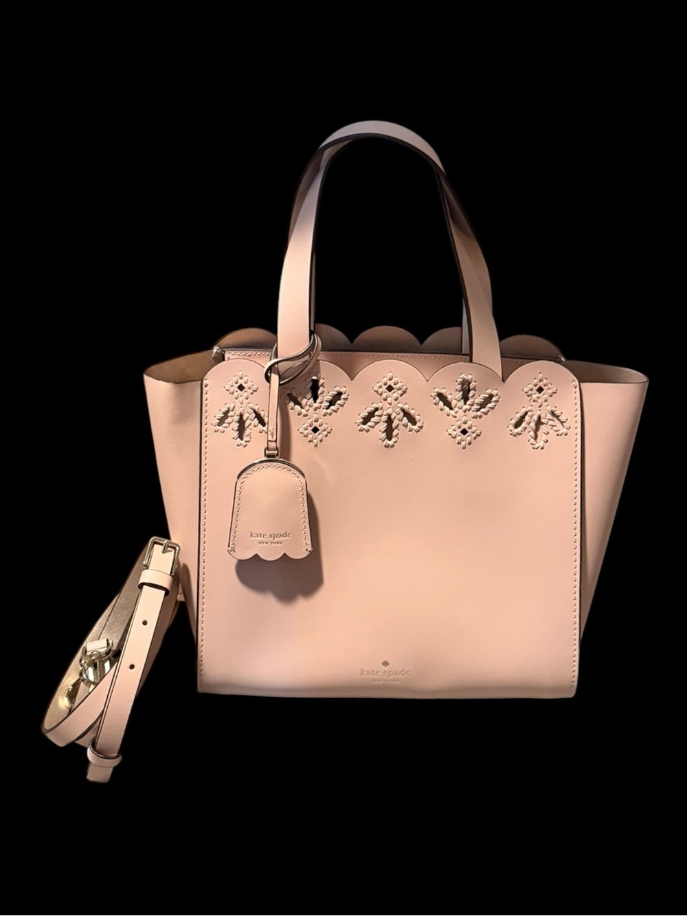 Kate Spade Magnolia Street Eyelet Mina Satchel NWOT